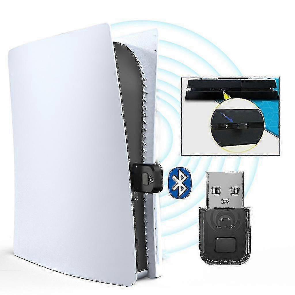 PS5 Headsets Bluetooth-Compatible Receiver Dongle