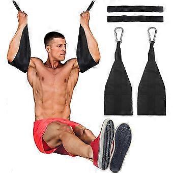 Core treningsstropper for pull-up bar - polstrede magestropper for mage- og kjernetrening, allsidig treningsutstyr for menn og kvinner
