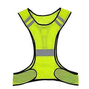 Reflective Safety Running Vest For Men Women Running Gear For Walking At Night [MI]