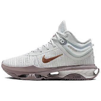 Nike Air Zoom G.T. Jump 2 Mid top Basketball Shoes Men's White Gray Asian Version DJ9432-004