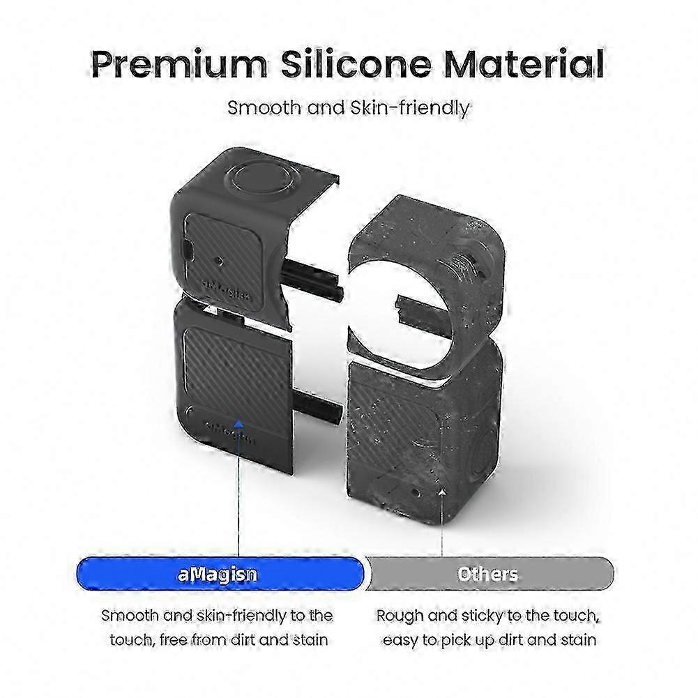 Silicone Case for OSMO NANO Action Camera, Scratchproof & Bump-Proof Cover