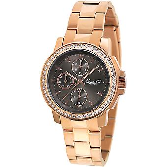 Kenneth cole dress sport Quartz Analog Women's Watch with IKC4856 Gold Plated Stainless Steel Bracelet