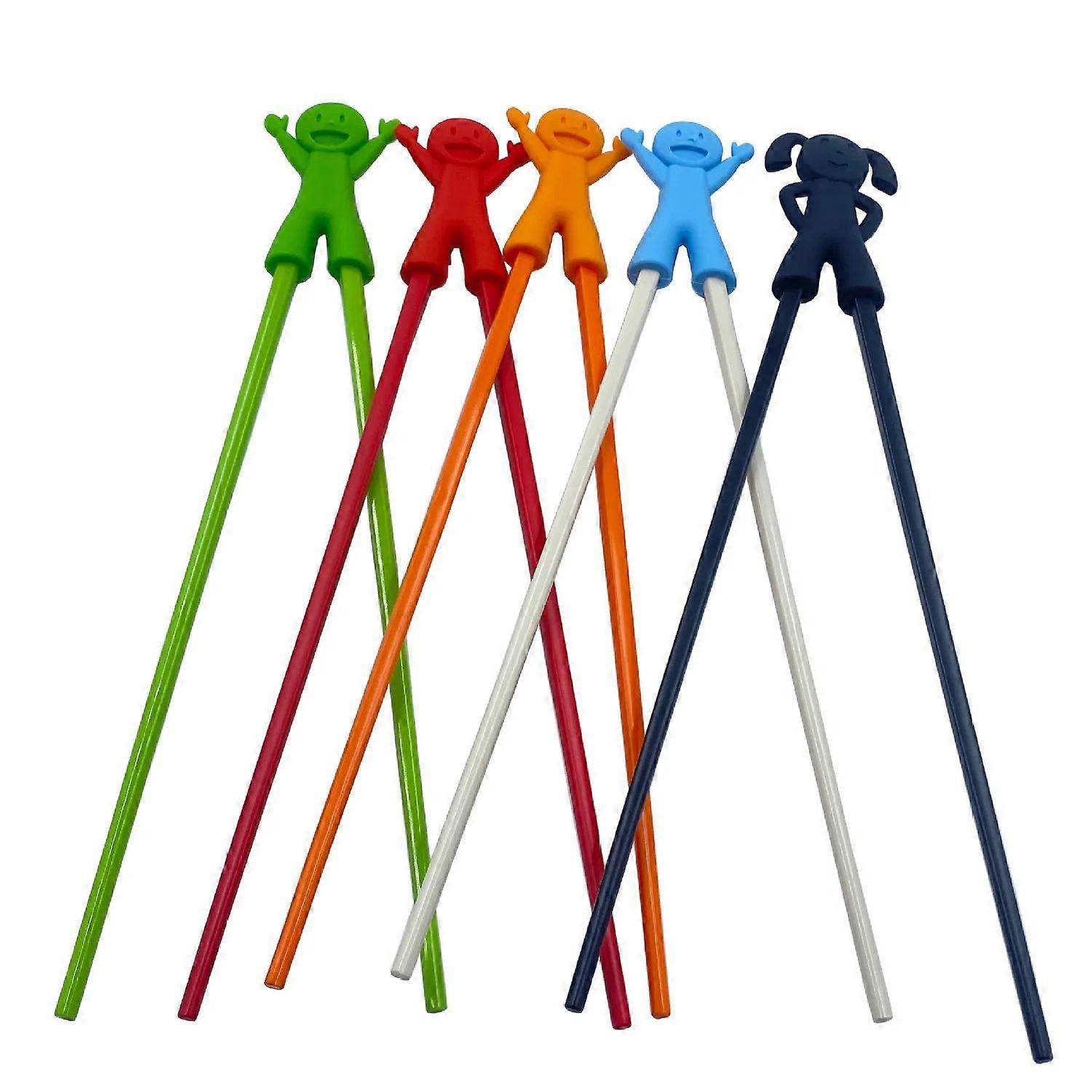 Kids Training Chopsticks Cartoon Children Learning Tableware