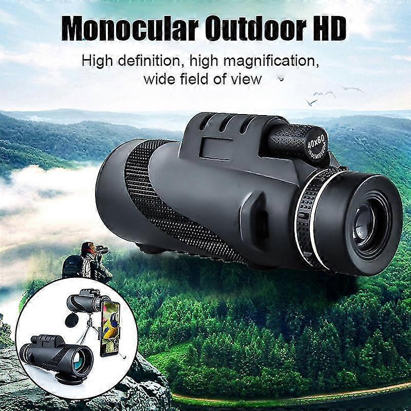 10X55 HD Monocular Waterproof BAK4