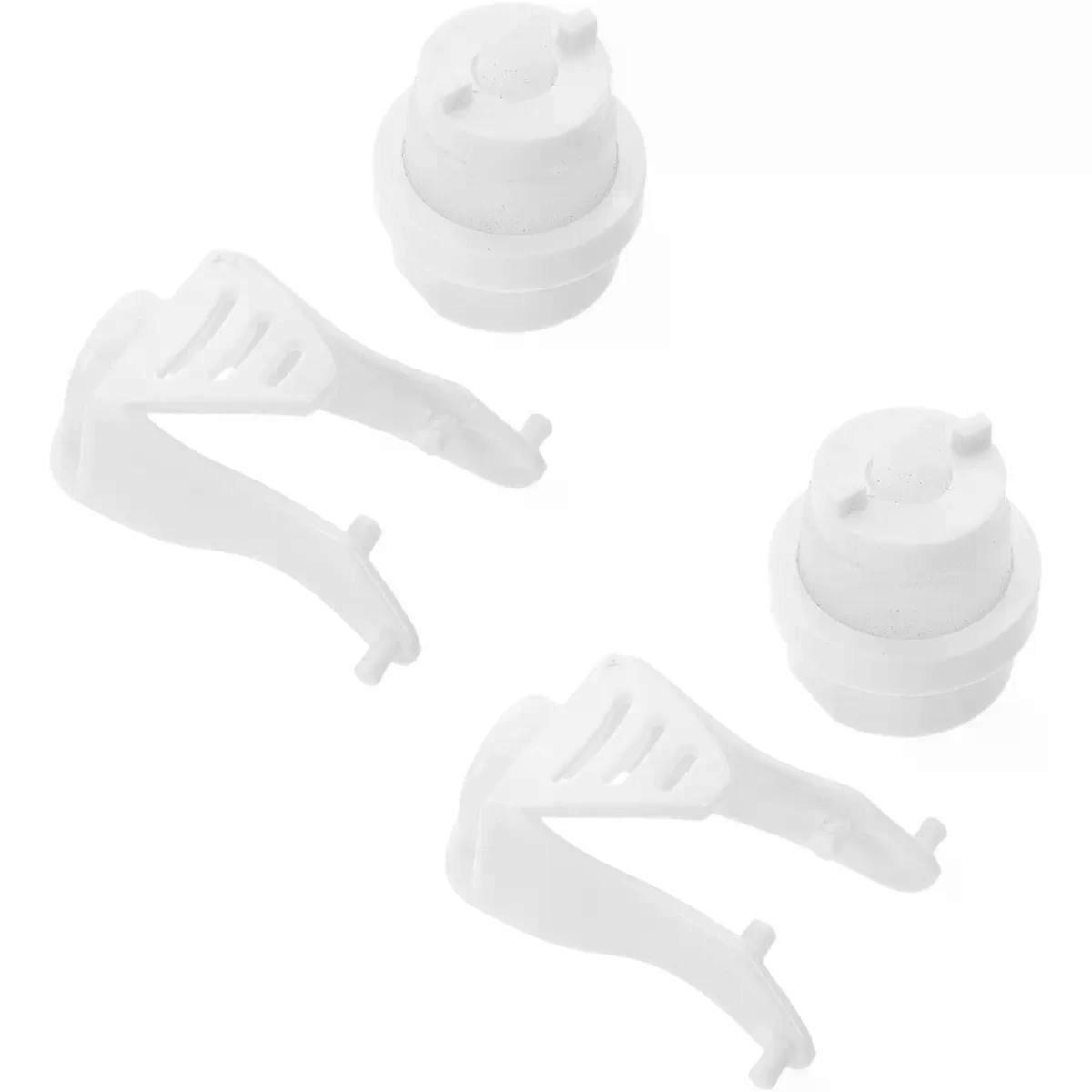 2 Sets Automatic Toothpaste Squeezer Repair Kit with Wall Mount