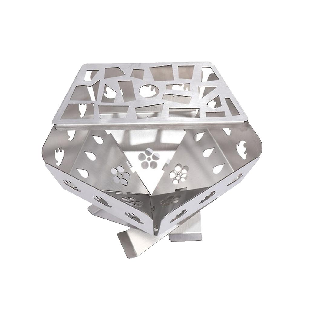 1Set Outdoor-Multifunktions-Klappkocher Edelstahl oder Camping-Picknick