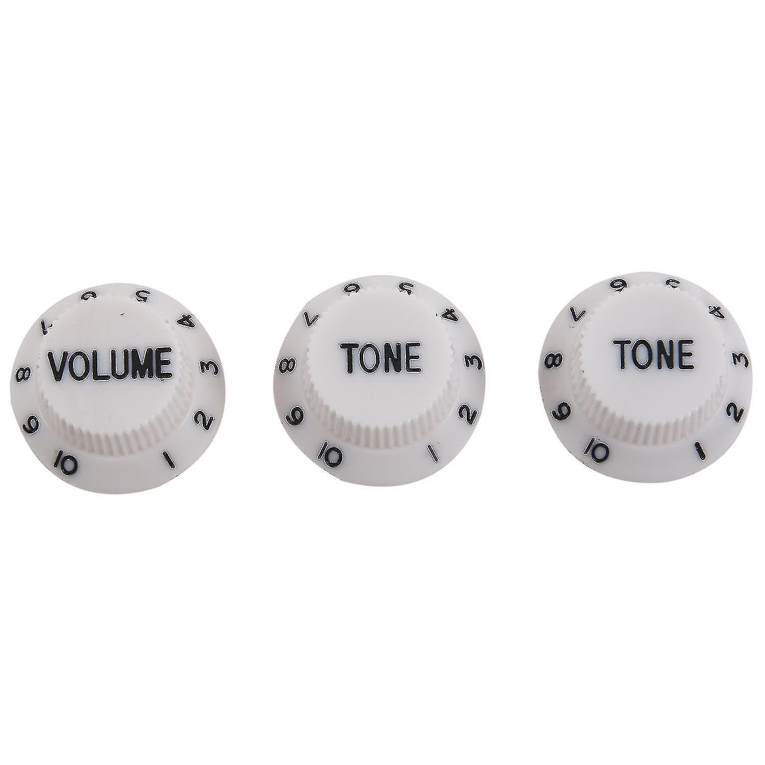 1 Volume&2 Tone Guitar Control Knobs Compatible With Strat Style Guitar