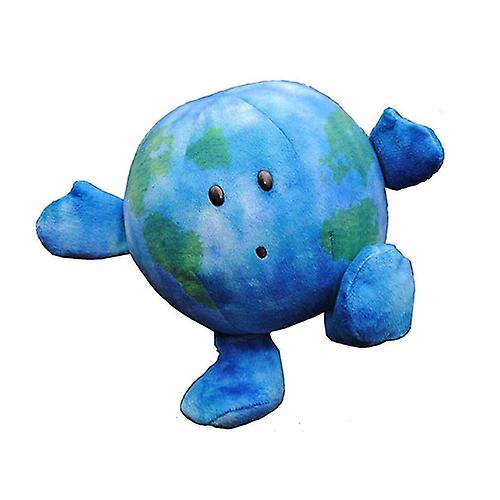 LITTLE EARTH Fluffy Plush Toy Super Neat Unique Planetary Plushie Ages 3 and Up