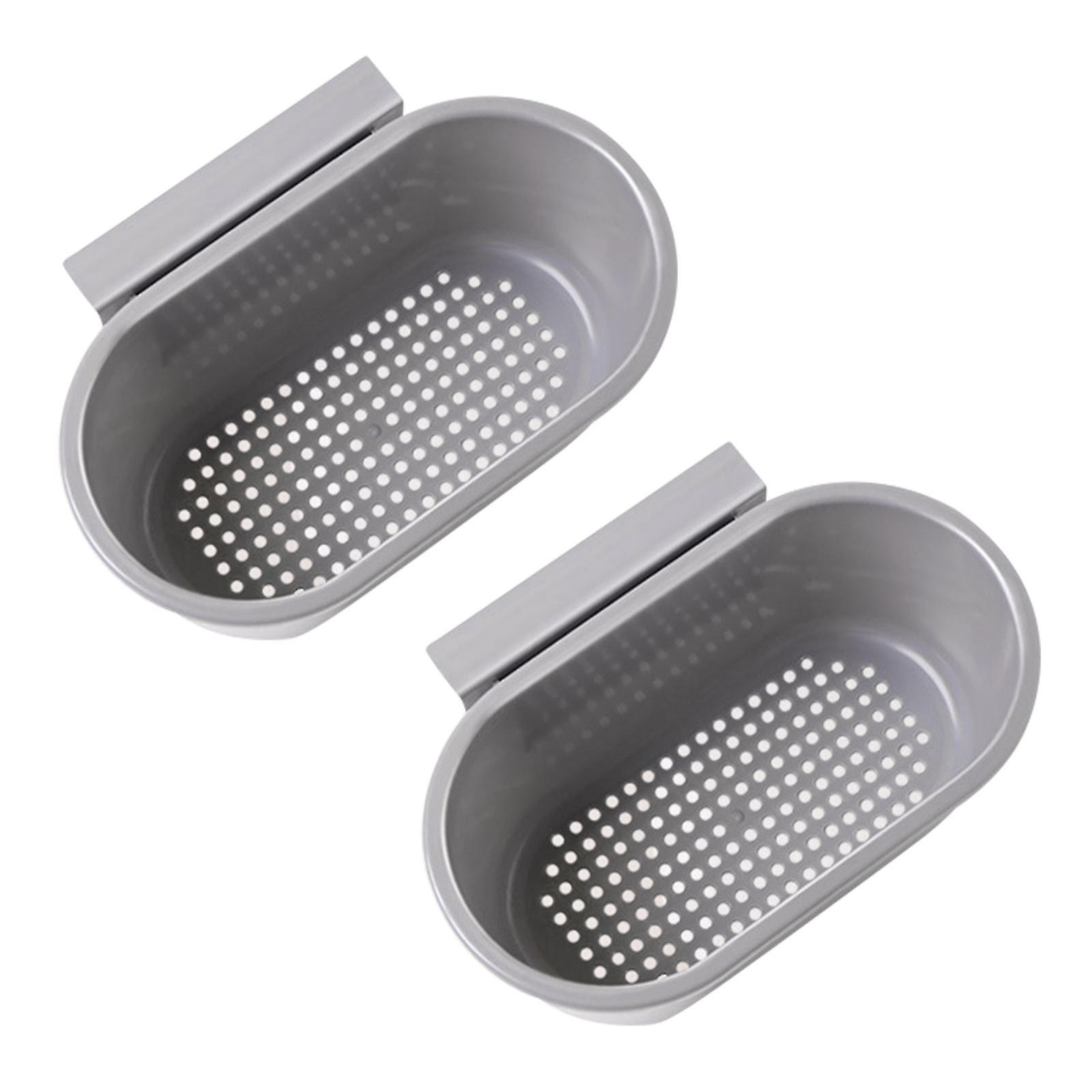 2pcs Drain Filter For Sink Corner Basket