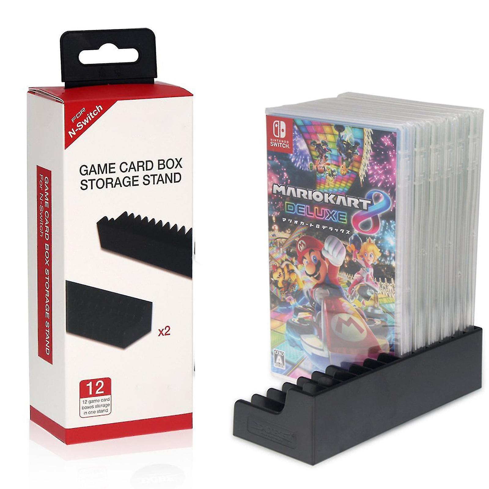 Game Card Case, Game Card Box Storage Stand Holder Compatible With Nintendo Switch Disk