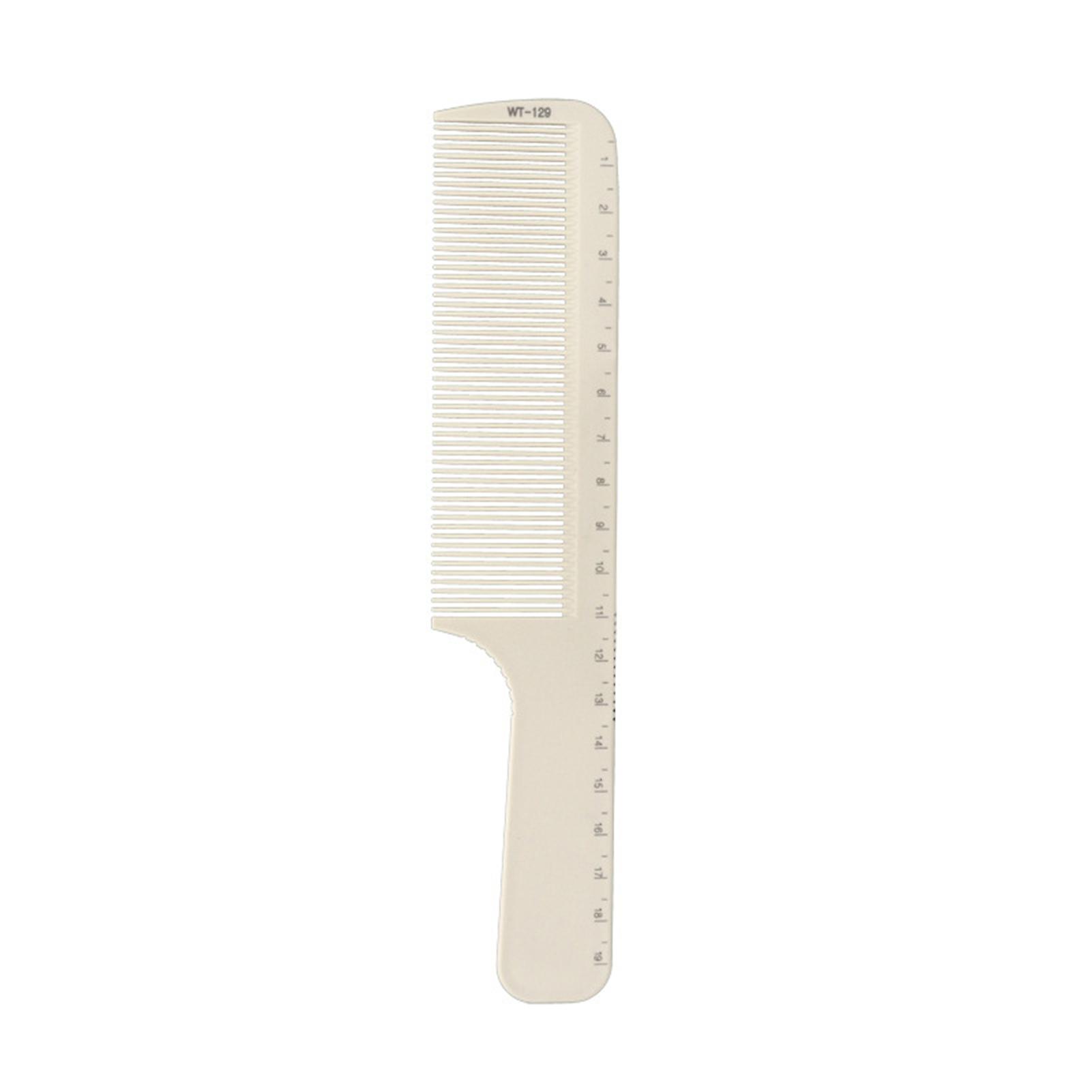 Barber Comb Anti-static Non-slip Comofortable Fashion Hairstyle Design Tool Hairdressing Comb With Scale For Hair Salon City