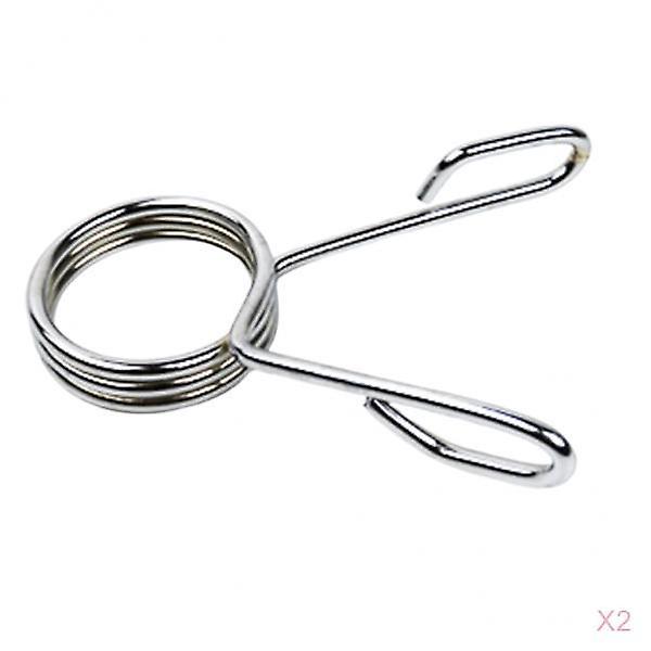 1 زوج 2 '' باربل الربيع كليب الوزن الدمبل بار طوق المشبك قفل الصلب