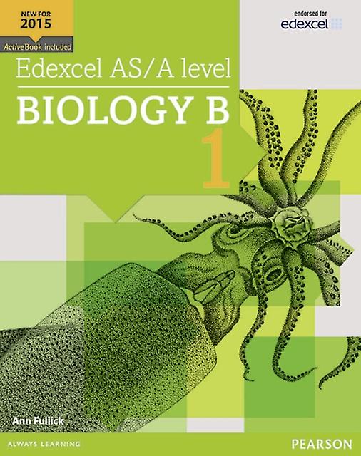 Edexcel Asa Level Biology B Student Book 1 Activebook by Ann Fullick Paperback Book