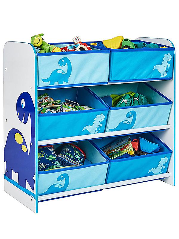Dinosaurs 6 Bin Storage Unit