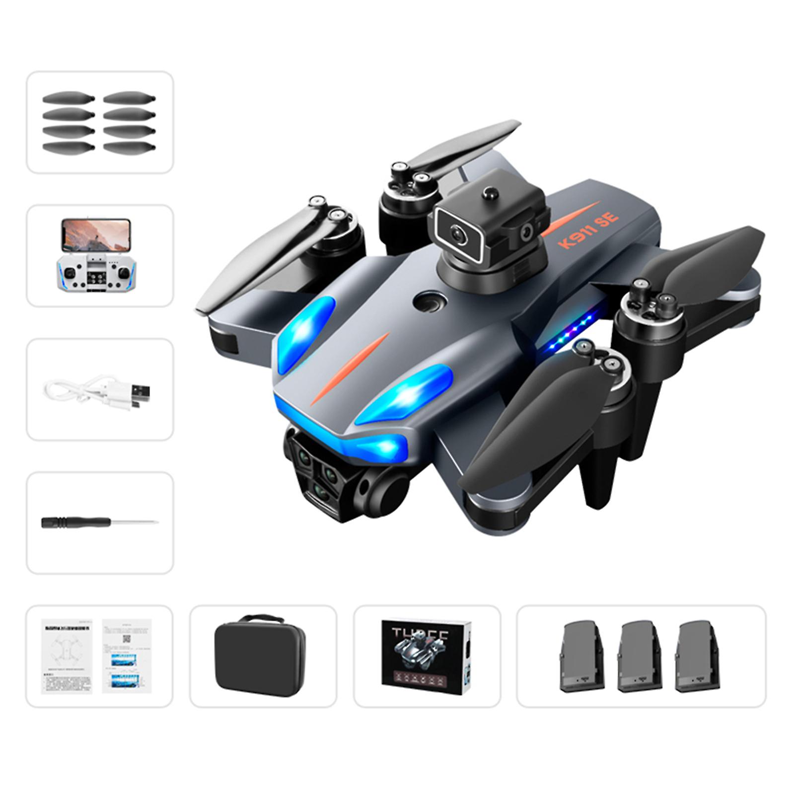 Small Triple Camera Aerial-Drone Altitude Hold Quadcopters Camera Gift for Birthdays