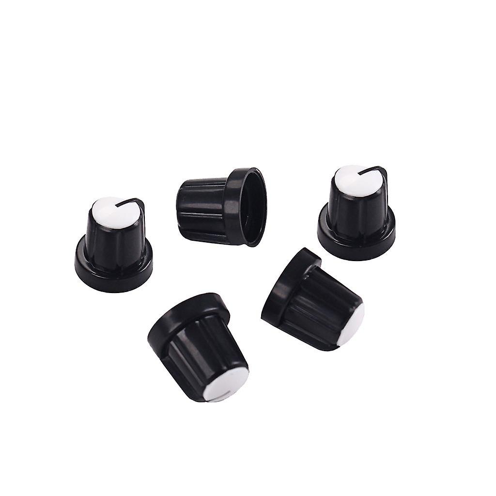 5 Pieces Guitar Amplifier Speed Knobs AMP Black&White Volume Tone Control
