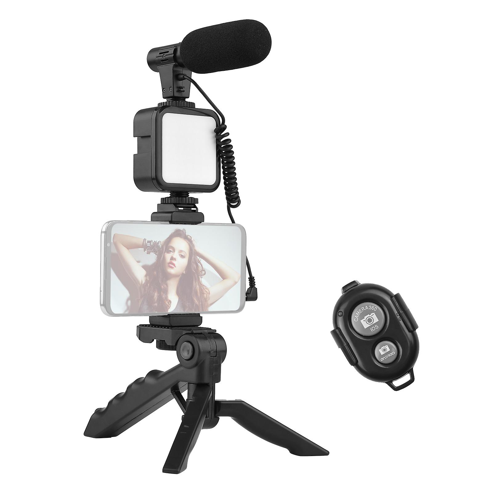 Phone Vlog Video Kit With Table Tripod Phone Holder