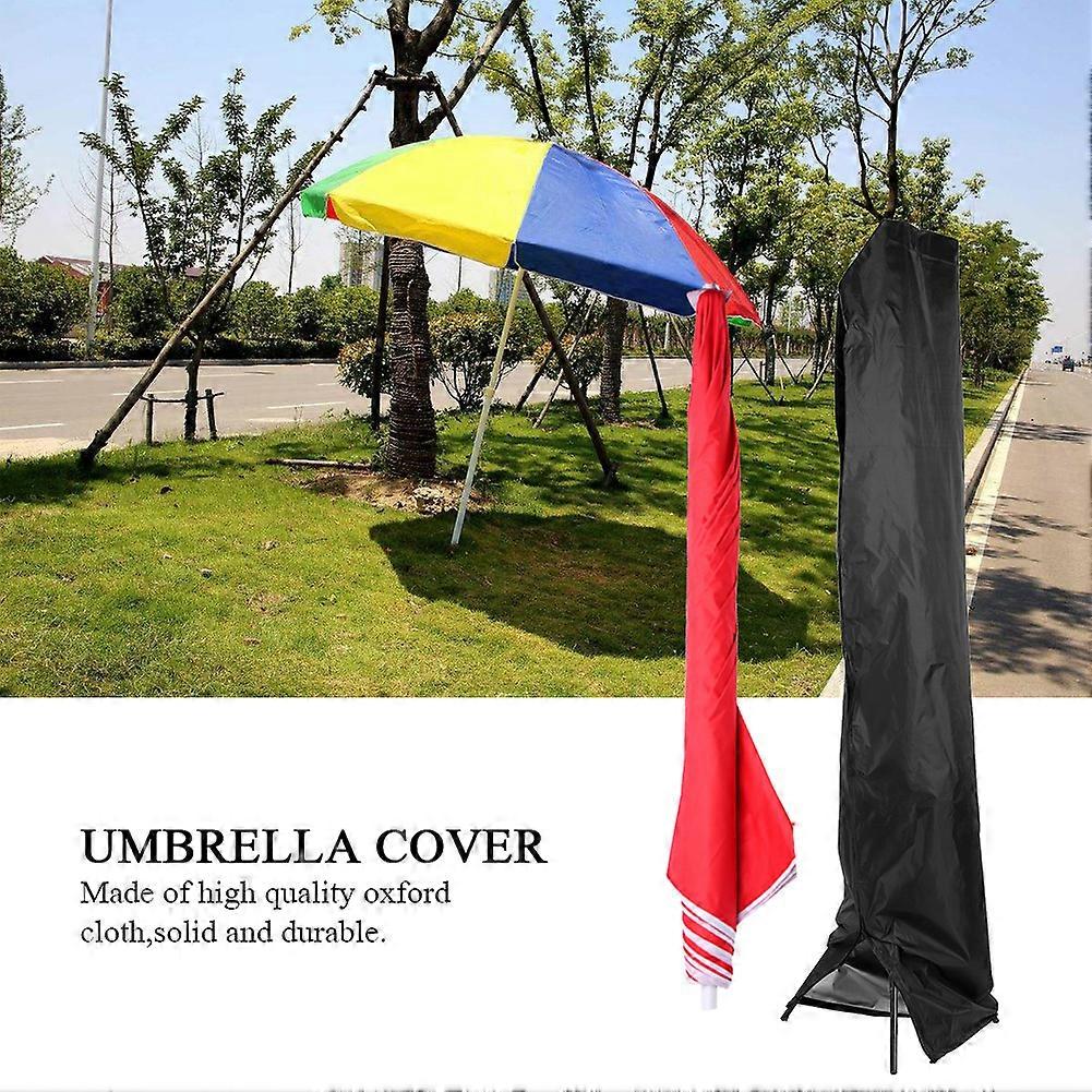 Oxford Cloth Cover Waterproof Rustproof Umbrella Cover Oxford Cloth for Table (265cm:50*70*40cm)