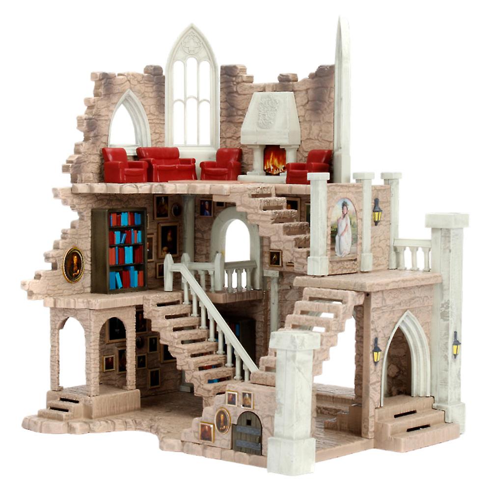 Collectible Harry Potter Hogwarts Scene with 10 Nano Metalfig Playset Ages 3+