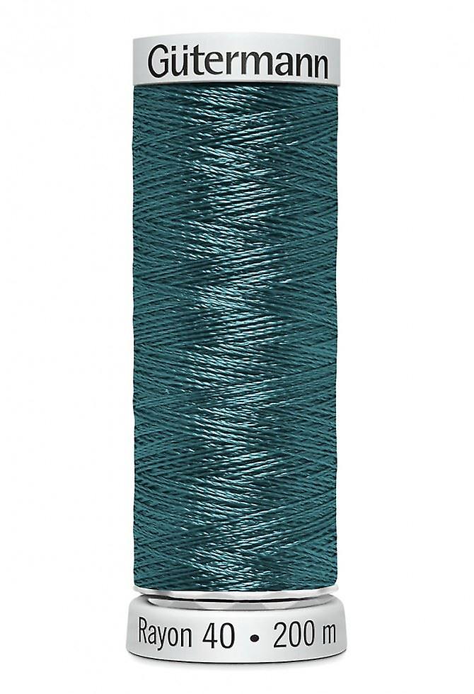 Gutermann No 40 Sulky Rayon Embroidery Thread 200m 1206 - each
