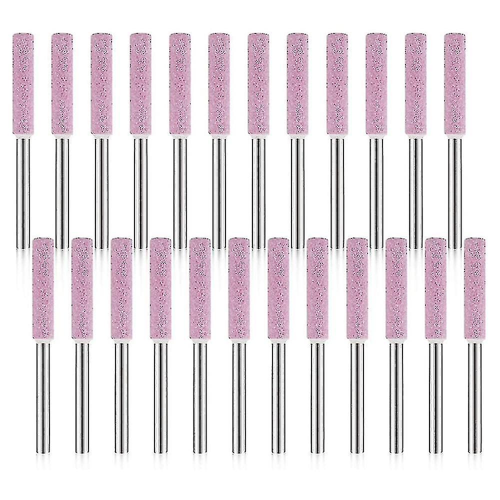 24 Pack Chainsaw Sharpener Grinding Stones For Chainsaw 3x4.8mm