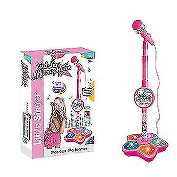 Microfono per bambini, microfono karaoke giocattolo con supporto