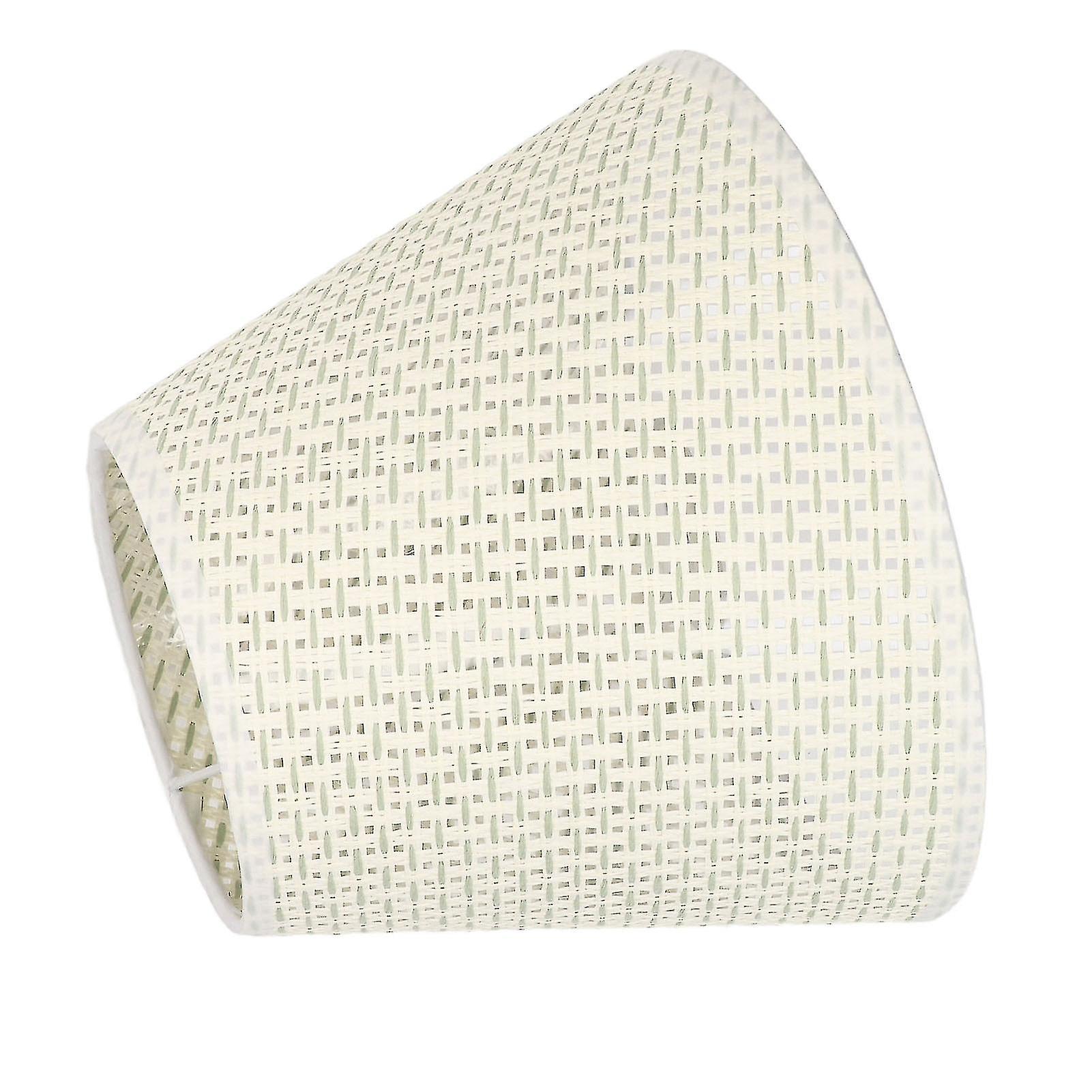PE Woven Table Lamp Shade Beige Wear Resistant Woven Lamp Cover for E27 E14 Caliber Lampholder 