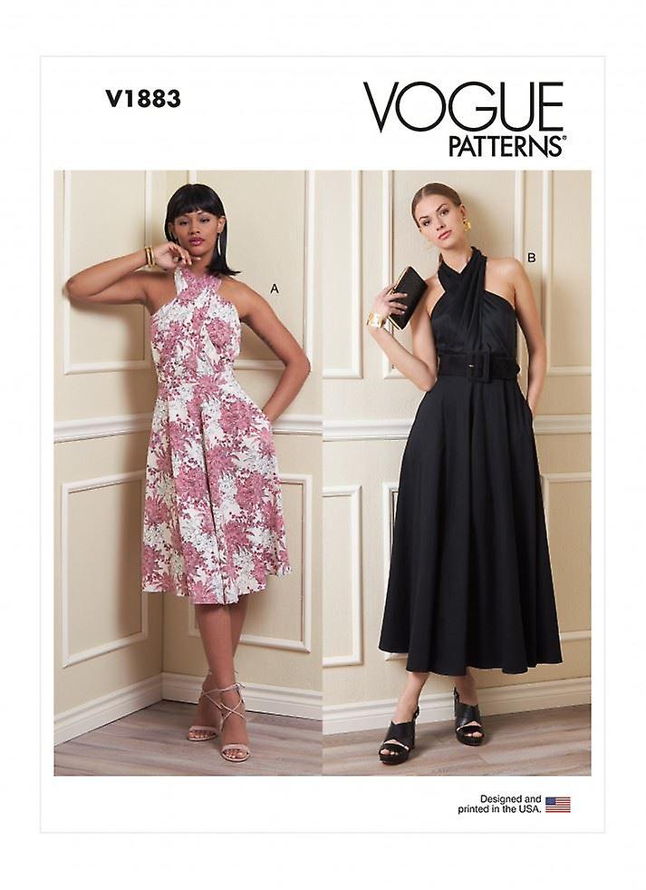 Vogue Sewing Pattern 1883 Women A5 (6-8-10-12-14)