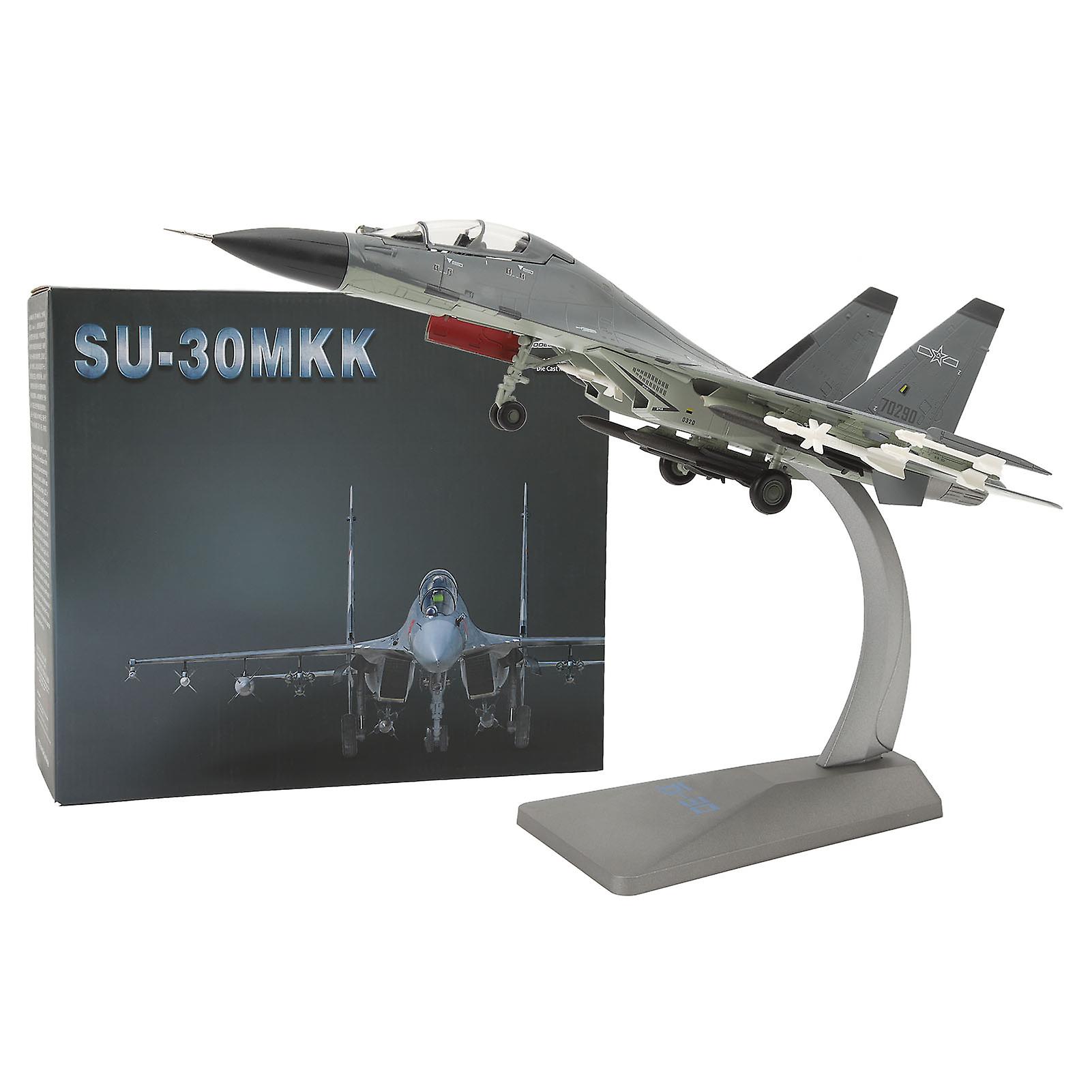 1:72 SU 30 Fighter Model 1/72 Scale Aircraft Model Simulation Aircraft for Decoration Static Model