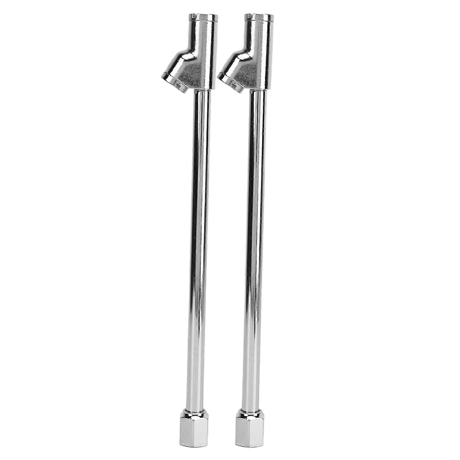 Car Tire Inflatable Rod, 1/4 Inch NPT Thread Double Head Truck Tire Chuck Compatible with Air Pump Inflator for Vehicle