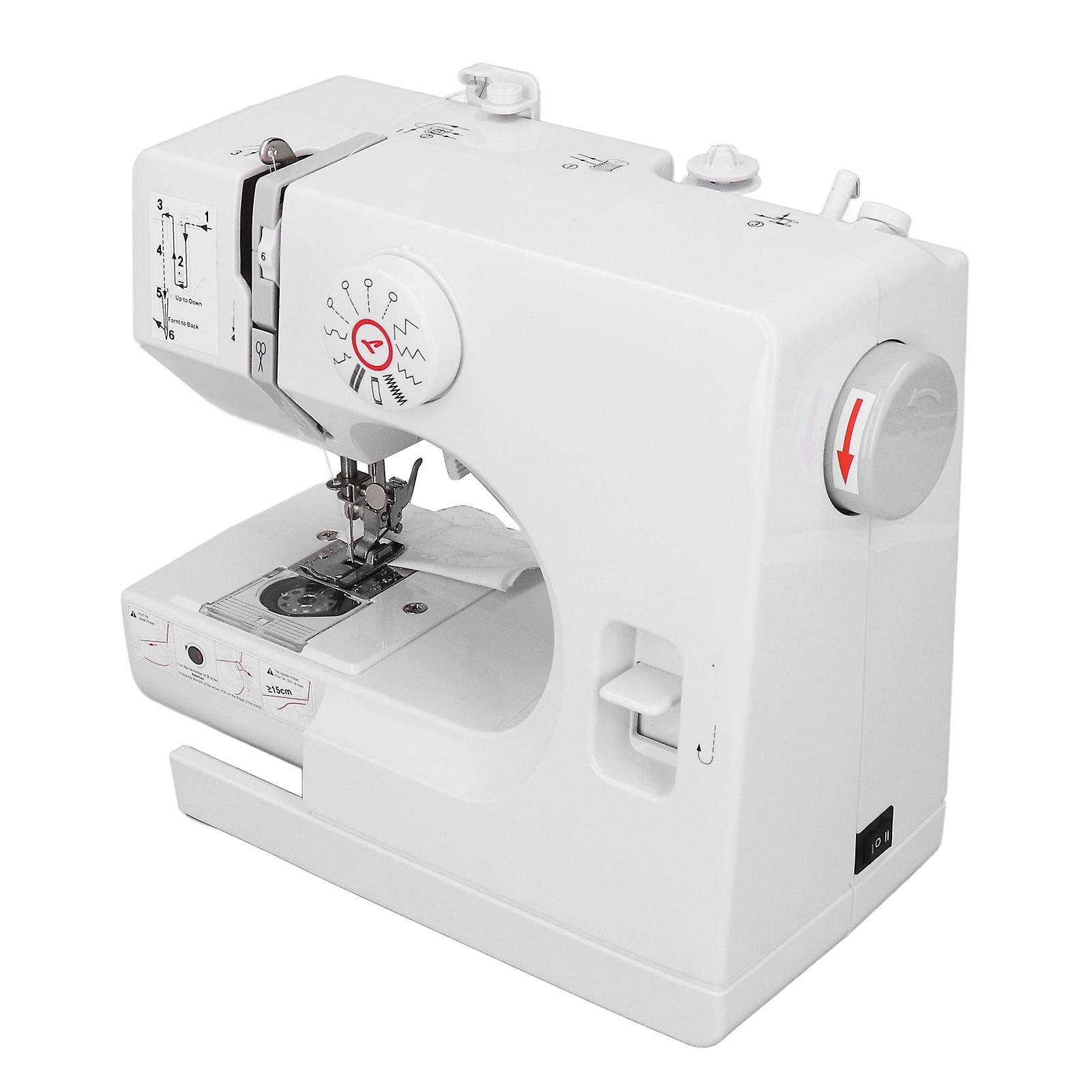 Mini Sewing Machine 12 Stitches Multifunctional Electric Desktop Sewing Machine for Home Use