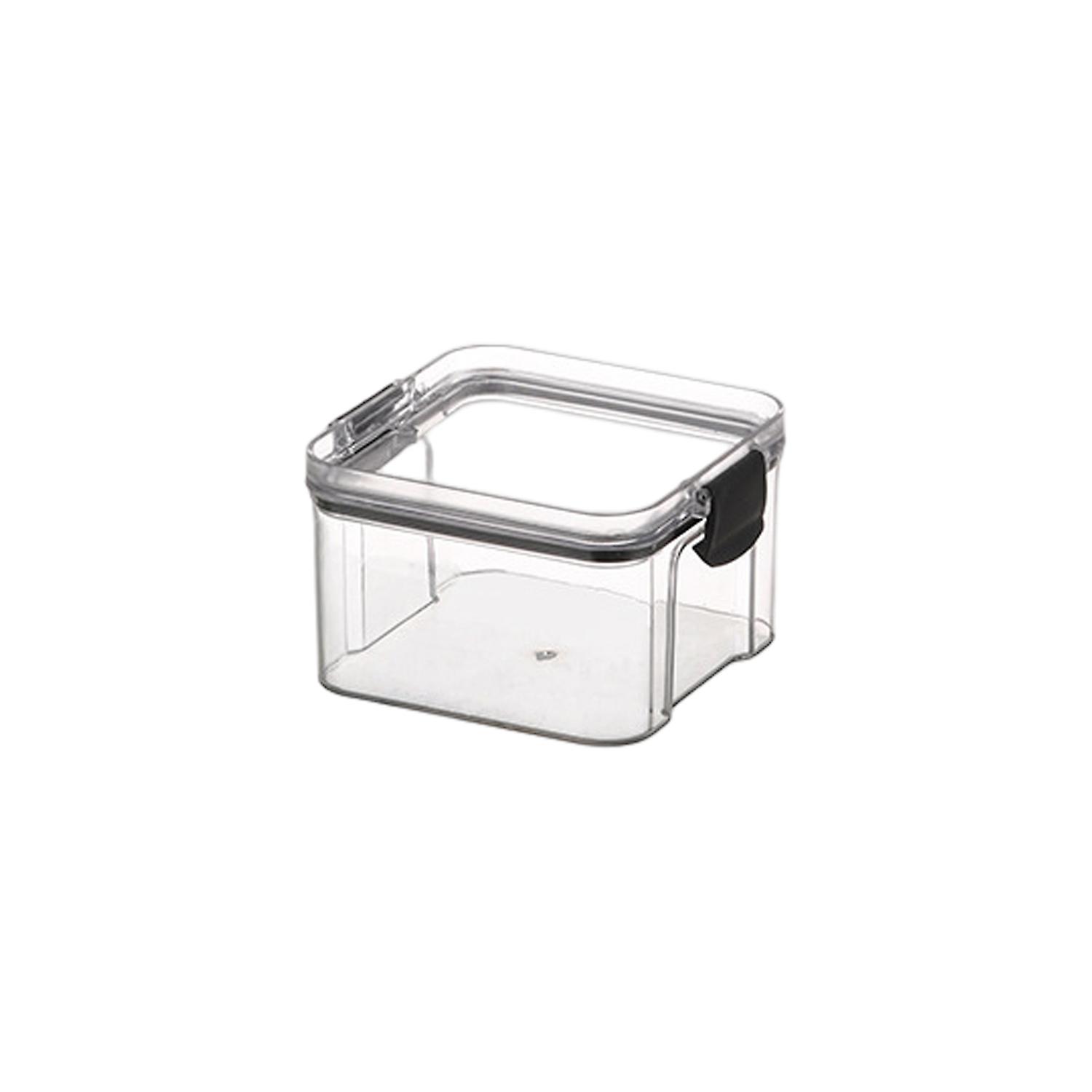 460ml/700ml/950ml/1300ml/1800ml Kitchen Storage Jar Double Buckle Closure Stackable Multi-purpose Ce