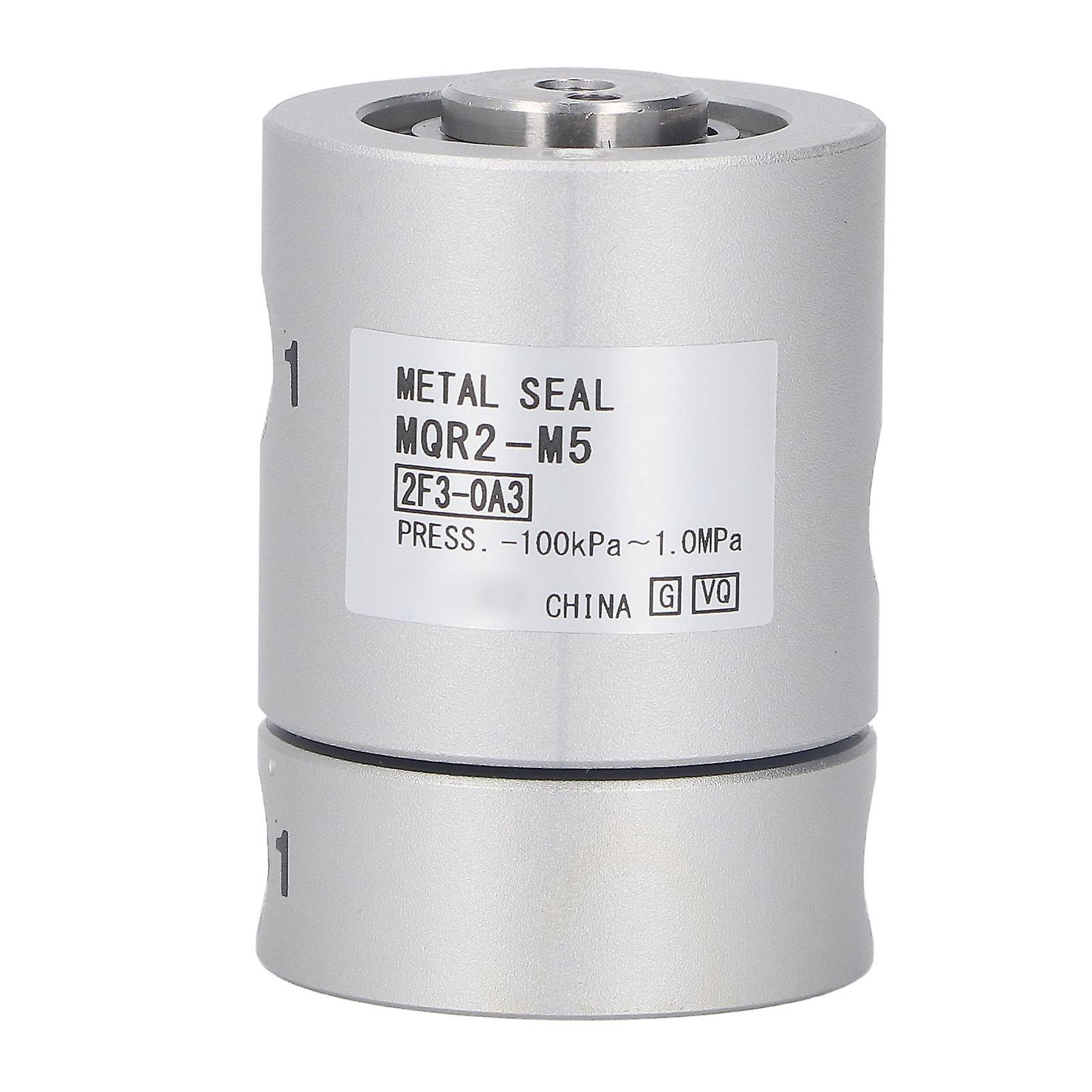 Pneumatic Rotating Connector Aluminum Alloy Multi Channel High Speed 360° Rotating Connector MQR2 M5