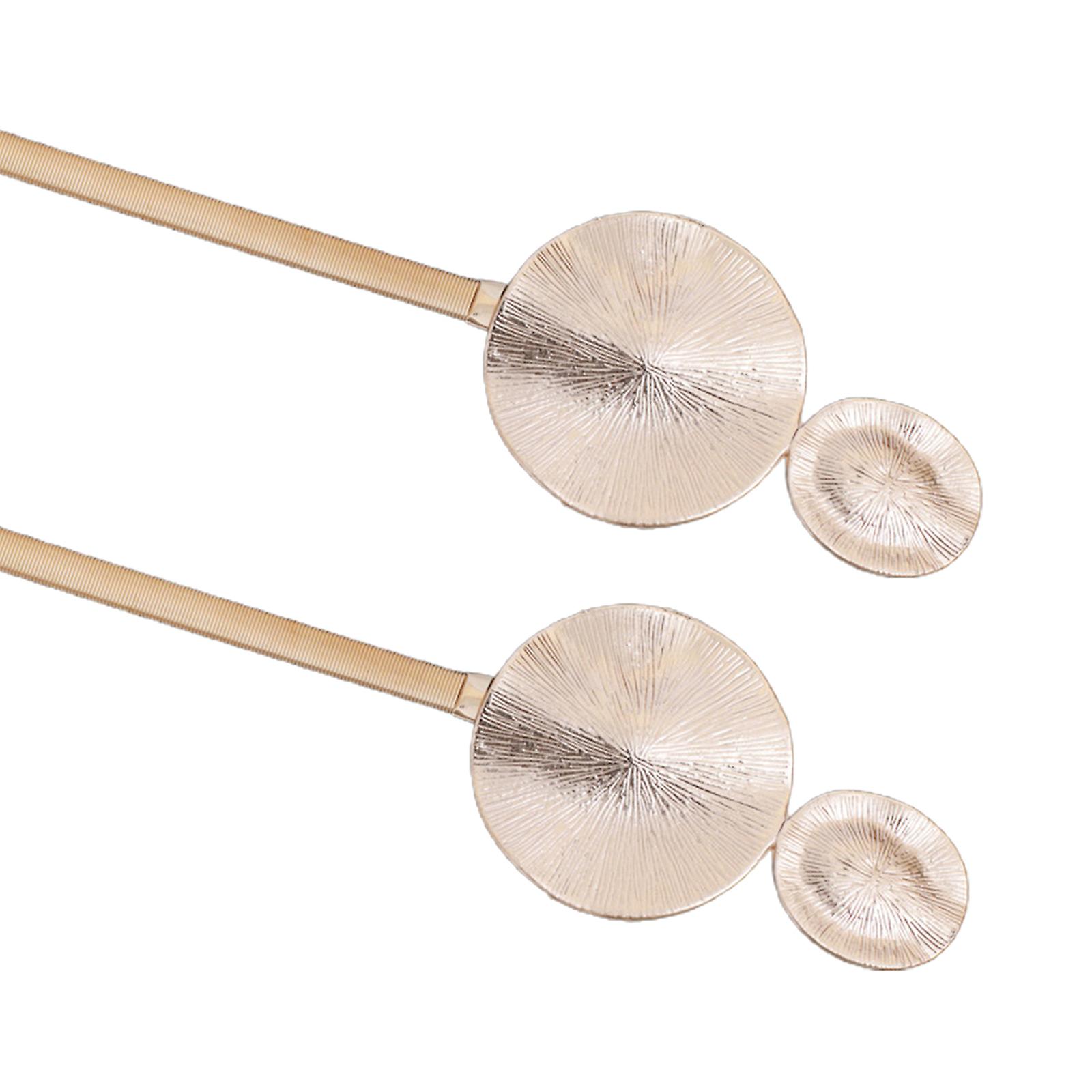 Spring Curtain Binding Metal Plating Decorative Accessories Elastic Binding Rope