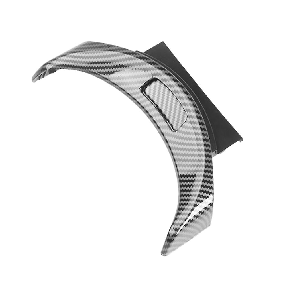 Carbon Fiber Center Console Armrest Switch Button Cover Trim for W205 C180 C200 C260 C300 GLC260 GL