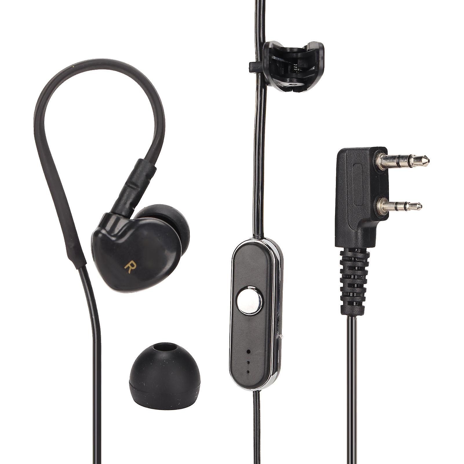 K Head Radio Earpiece for Baofeng Uv5R 888S Walkie Talkie for Kenwood Walkie Talkies