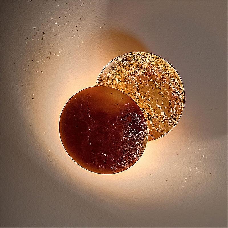 25cm Nordic Moon Lunar Eclipse Wall Lamp Bedside Lamp Creative-eyzi