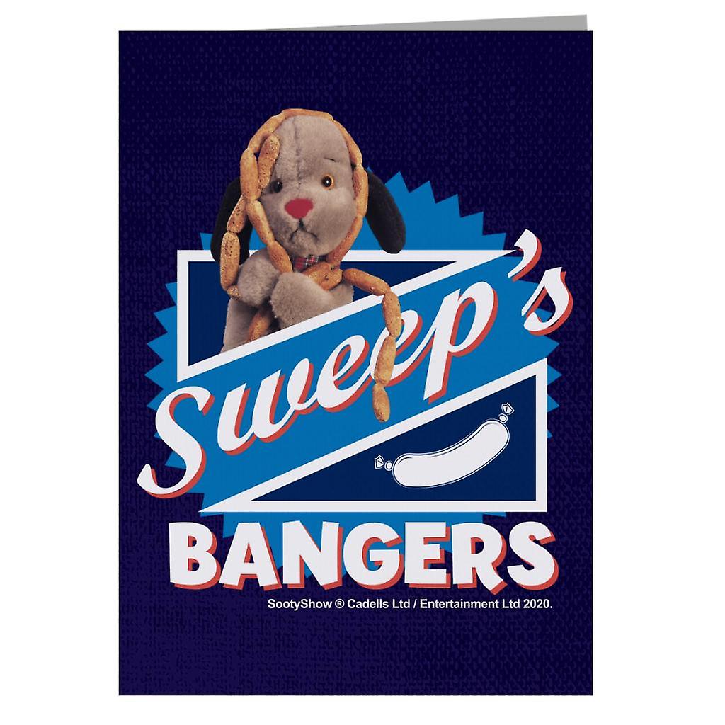 Sooty Sweeps Bangers Greeting Card