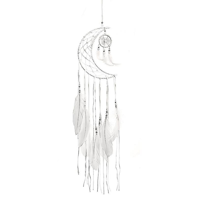 Dream Catcher Crescent Feather Wall Hanging