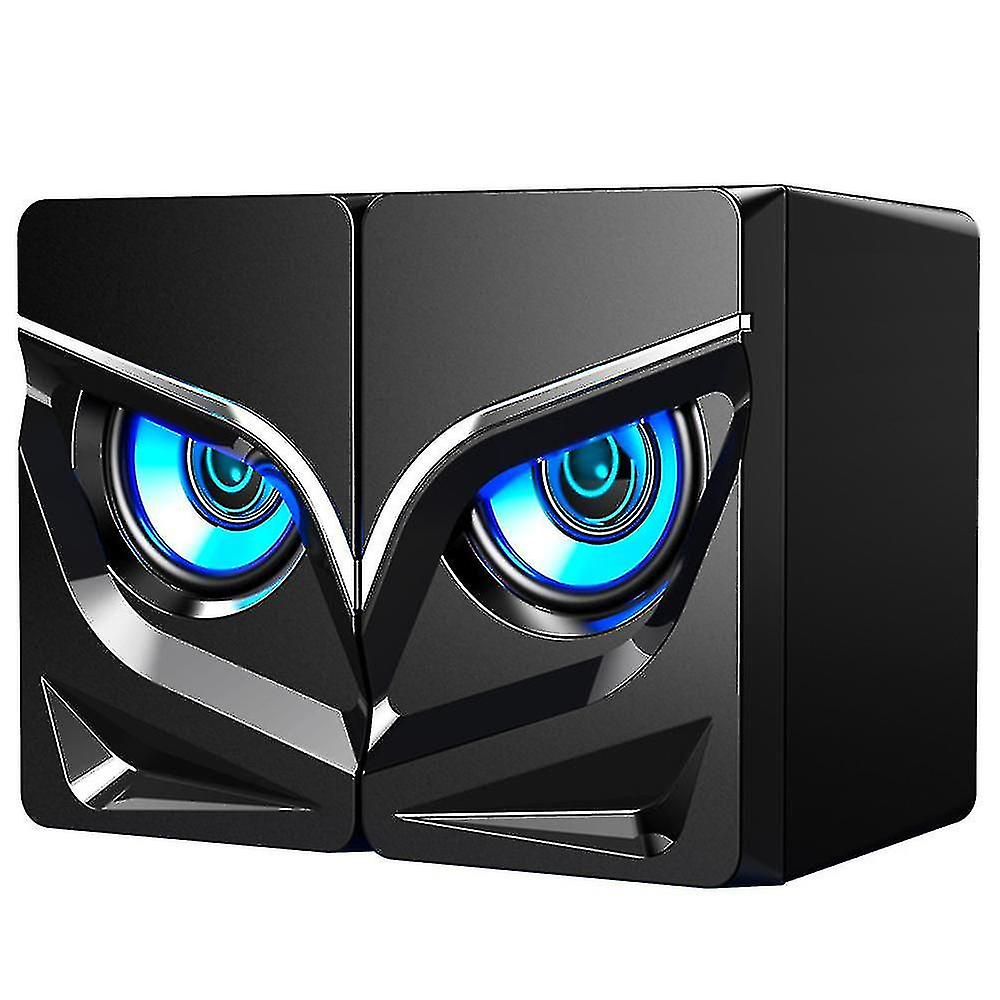 Computer Speakers Pc Speakers Powered Stereo Volume Control With Mini Portable Gaming Sp