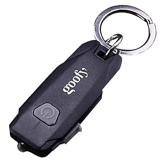 Outdoor Mini Led Keychain Flashlight Usb Rechargeable Portable Keyring Light Torch Camping Fishing Night Lamp