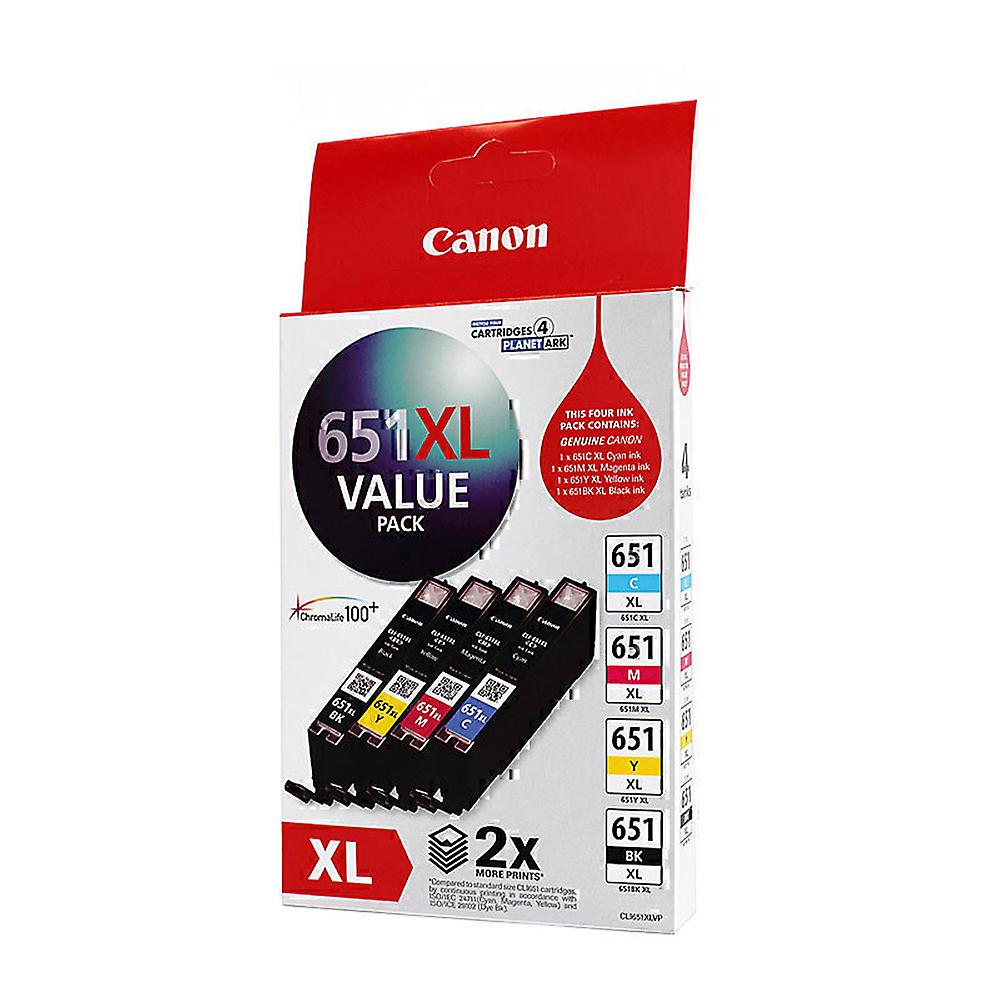 Canon Excellent Quality Compact Sharp Durable Premium CLI651XL Ink Value Pack