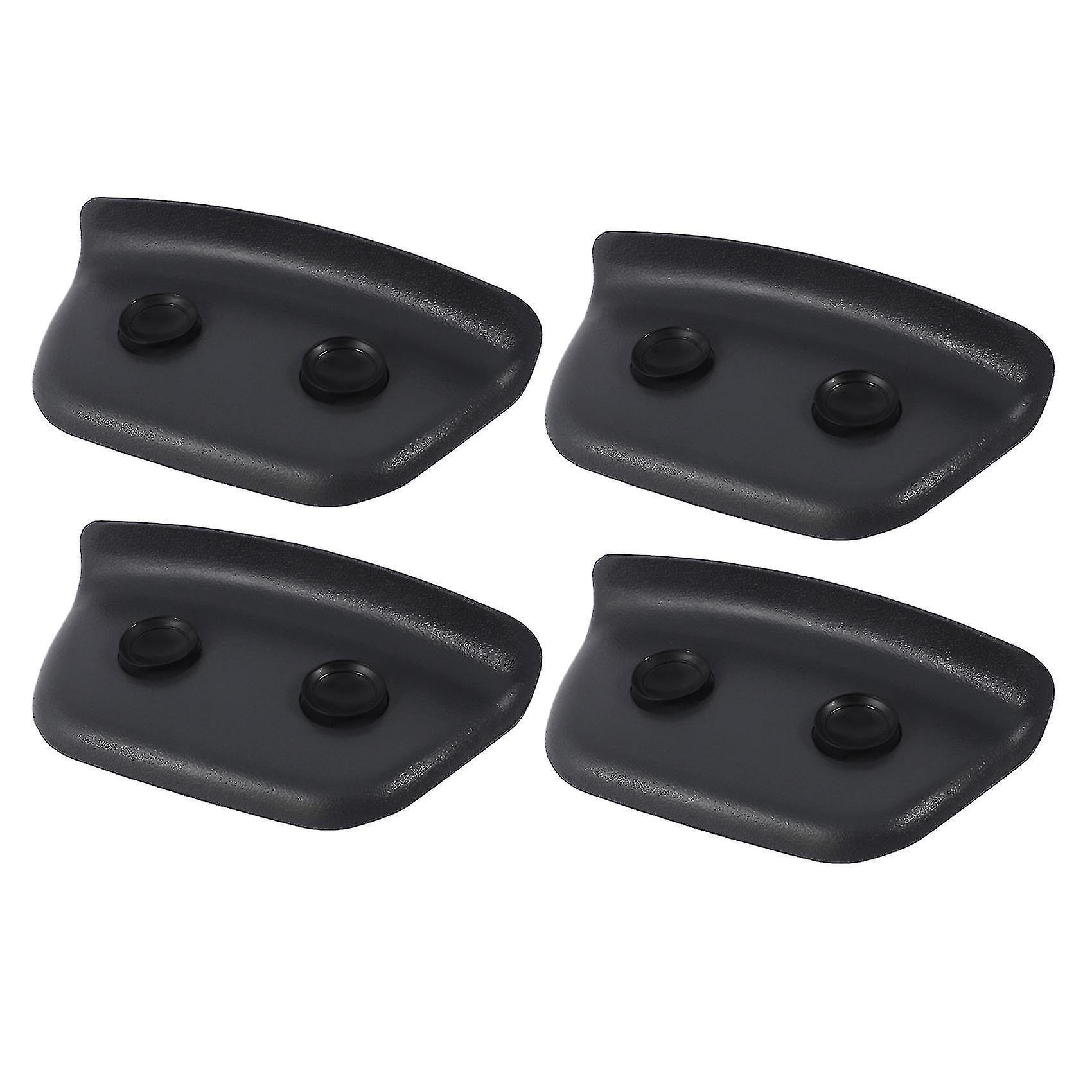 4x Spa Banyo Yastığı, Kaymaz Emiş Bardaklı Pu Banyo Yastığı, Rel için Ergonomik Ev Spa Başlığı