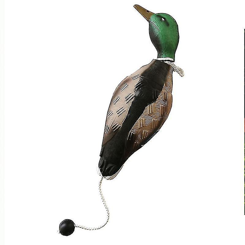 Mimics Dead Duck Bumper Toy For Training Puppies Hunting Dogs Teaches Mallard Waterfowl Game Retrieval Interactive Dog Training