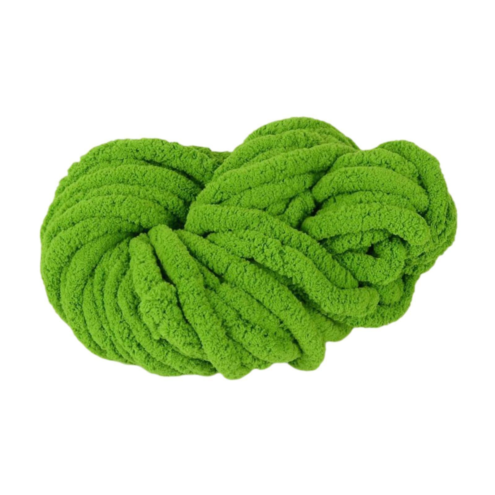 Şönil İplik Yıkanabilir Dev Jumbo İplik Yastık Atmak Tığ İşi İçin Kalın İplik