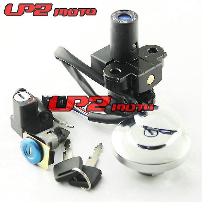 مناسب ل: هوندا CL400 1999 مجموعة القفل، قفل الباب الكهربائي، غطاء خزان الوقود، قفل خوذة