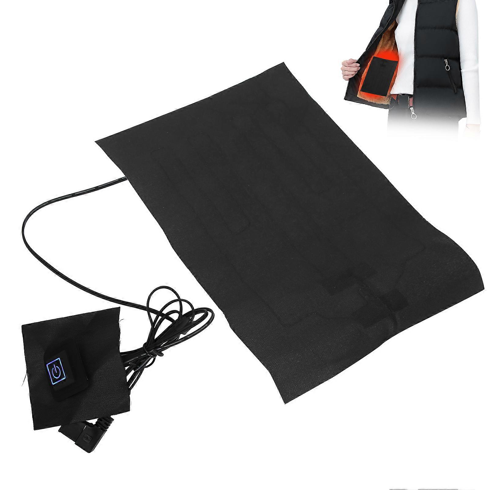Temperature Adjustable USB Heating Pad 160x250mm for Vests