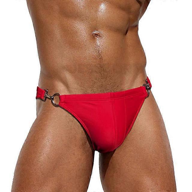 Metallspänne Bikini Badkläder Badbyxor för män | Män Män Shorts Badbyxor