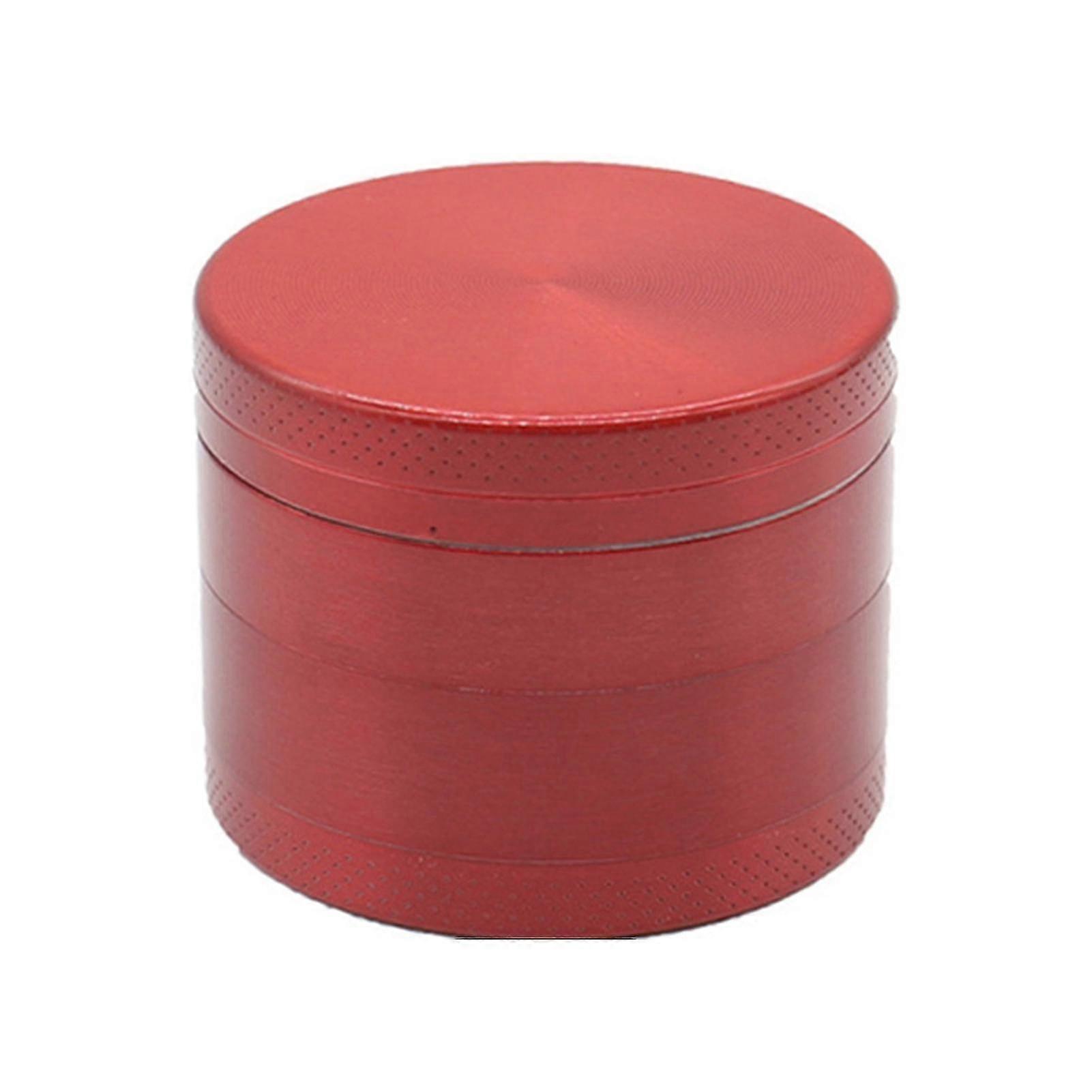 1 Set Four Layer Herb Grinder Manual Strong Sealing Multipurpose Alloy Sharp Teeth Spice Grinder Cigarette Accessories Kaesi-YuJia