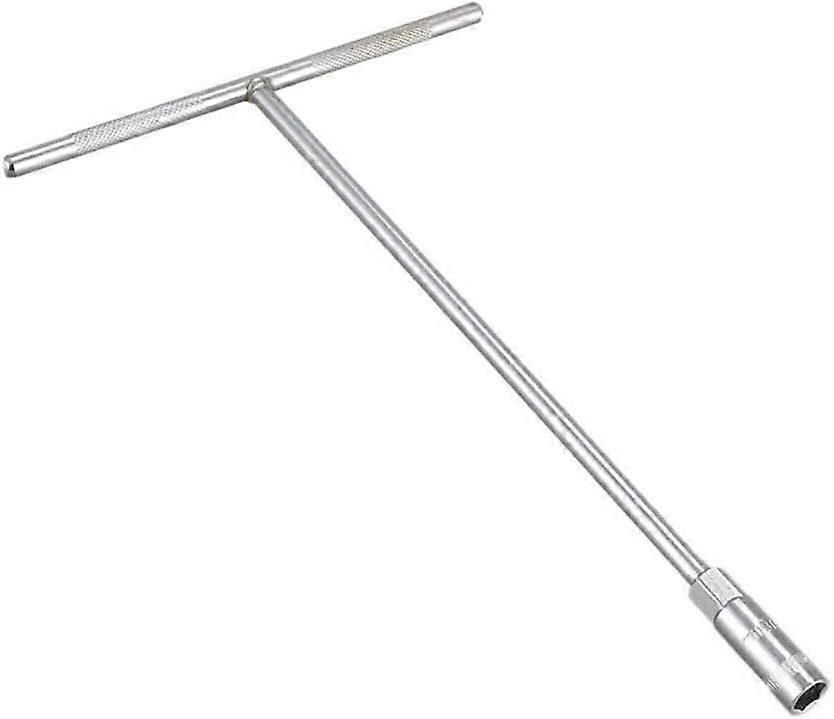 long socket wrench 619 mm hex T-shape, silver